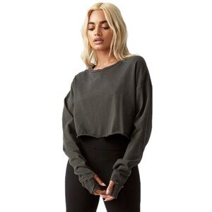 Joah Brow Soho Crop Long Sleeve Top